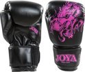 Joya Dragon Kickbokshandschoenen PU - Zwart - Roze