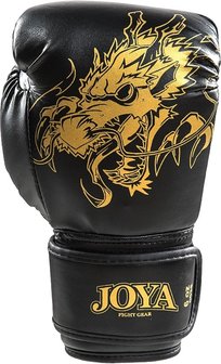 Joya Dragon Kickbokshandschoenen PU - Zwart - Goud