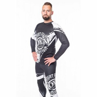 Joya &#039;Predator&#039; Shirt Long Sleeves Black/White 