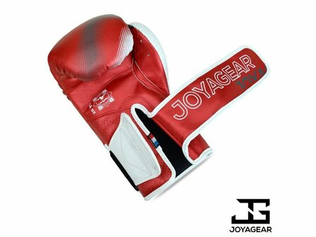 The Joyagear &quot;Evolution&quot; Kickbokshandschoenen - Rood-Wit