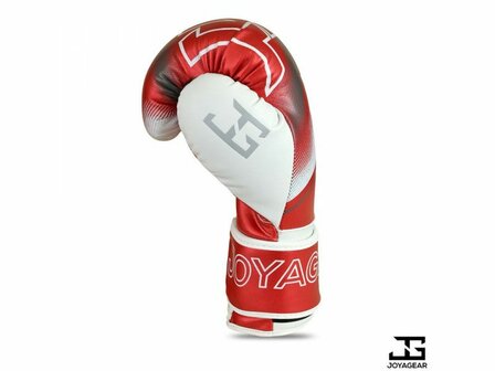 The Joyagear &quot;Evolution&quot; Kickbokshandschoenen - Rood-Wit