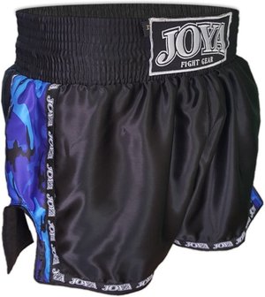 Joya Kickboks Broekje &ndash; &ldquo;Camo&rdquo; Blauw