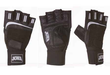 Joya Fitness Handschoenen Zwart Leer